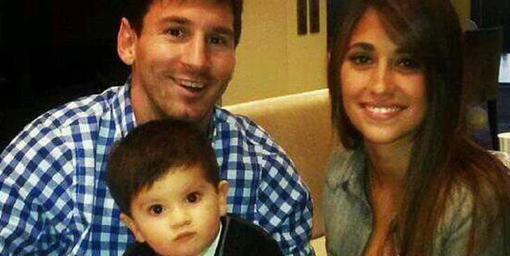 Messi festejó en Rosario junto a Antonella y Thiago: su mensaje por Navidad