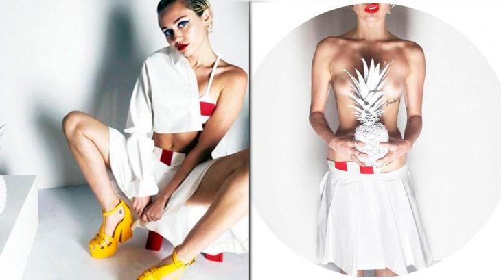 El nuevo topless de Miley Cyrus para una reconocida revista