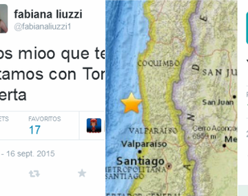 Los tuits de los famosos que sintieron el temblor en Buenos Aires