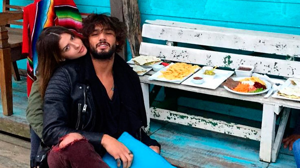 La foto romántica de China Suárez y Marlon Teixeira: Aquí la cocina está llena de amor