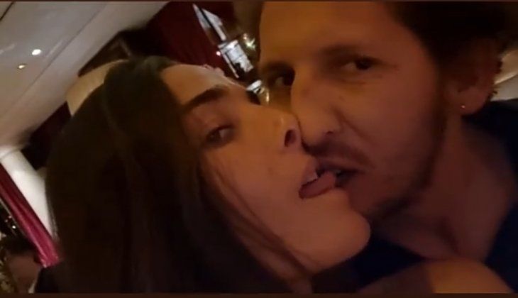 Juana Viale compartió un video íntimo con su novio Agustín Goldenhorn