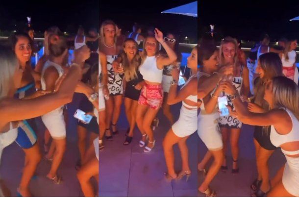 Video viral del cumple de Messi: las mujeres de la Scaloneta bailan sin Tini Stoessel