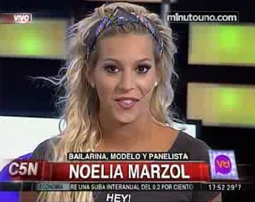 Noelia Marzol se disculpó con Pipita Higuaín por decir que él le mandó mensajes