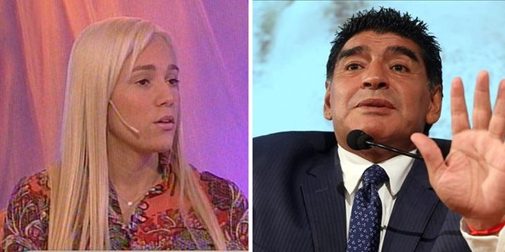 Rocío Oliva sigue criticando a Maradona pero asegura: Estoy enamorada de Diego