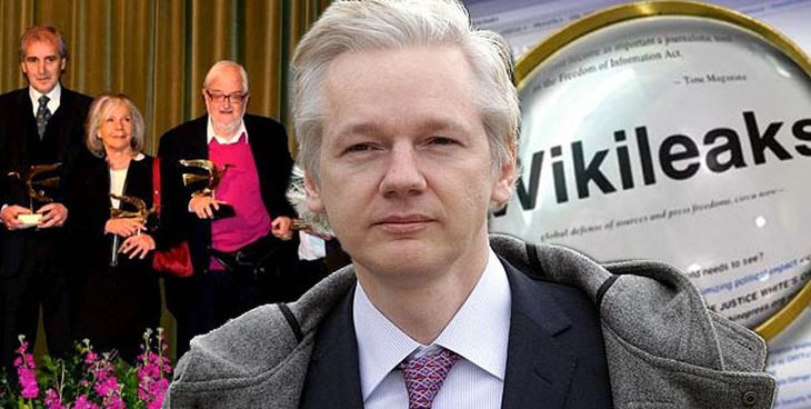Editorial Perfil y un controvertido premio a Julianne Assange