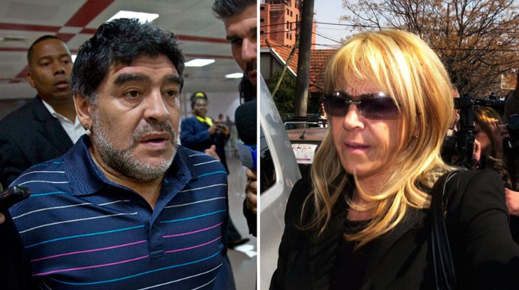 Claudia Villafañe pedirá la nulidad del divorcio con Diego Maradona