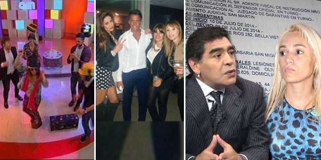 Rocio Oliva Denuncia A Su Padrastro La Afip La Persigue Y Diego Maradona De Fiesta