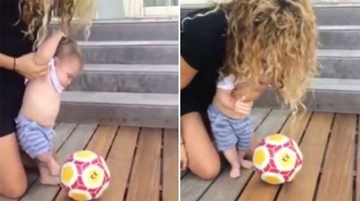 De tal palo, tal astilla: Con tan solo seis meses, el hijo de Piqué y Shakira ¡ya juega al fútbol!