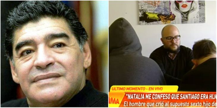 Habló en vivo el supuesto hijo de Maradona: Me veo parecido, por los rulos y la cara