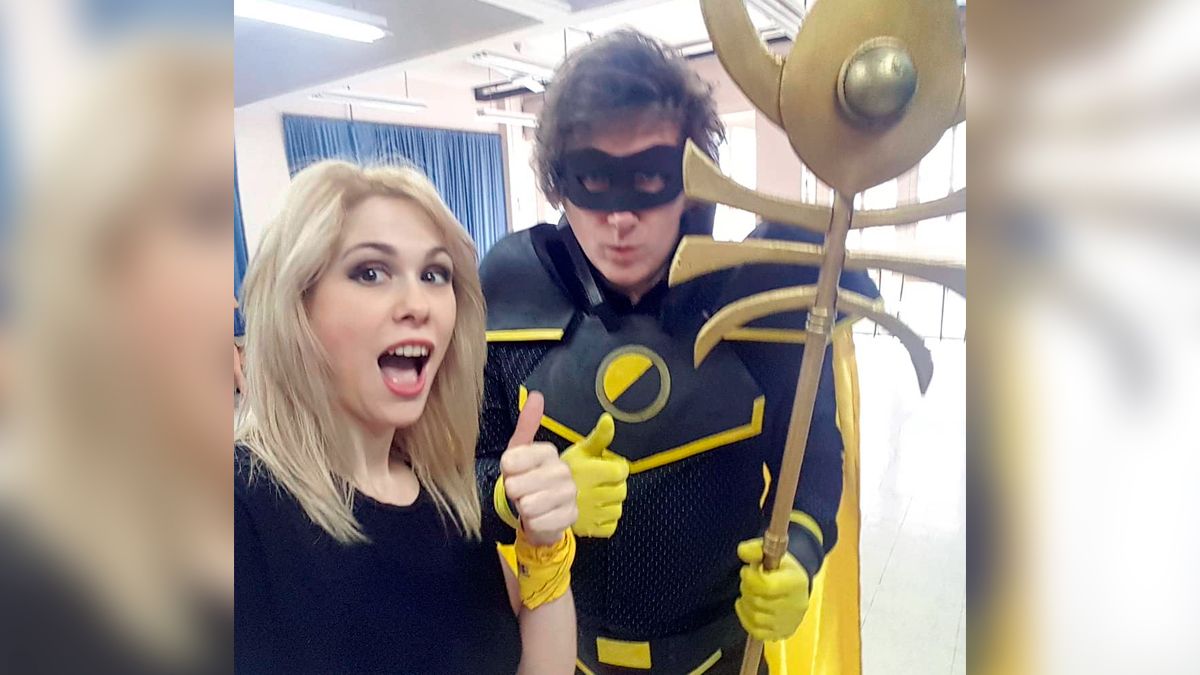 Javier Milei Disfrazado En Un Evento Cosplayer