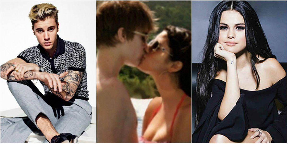 Justin Bieber Public Una Foto Dndole Un Beso A Selena Gomez Con Una